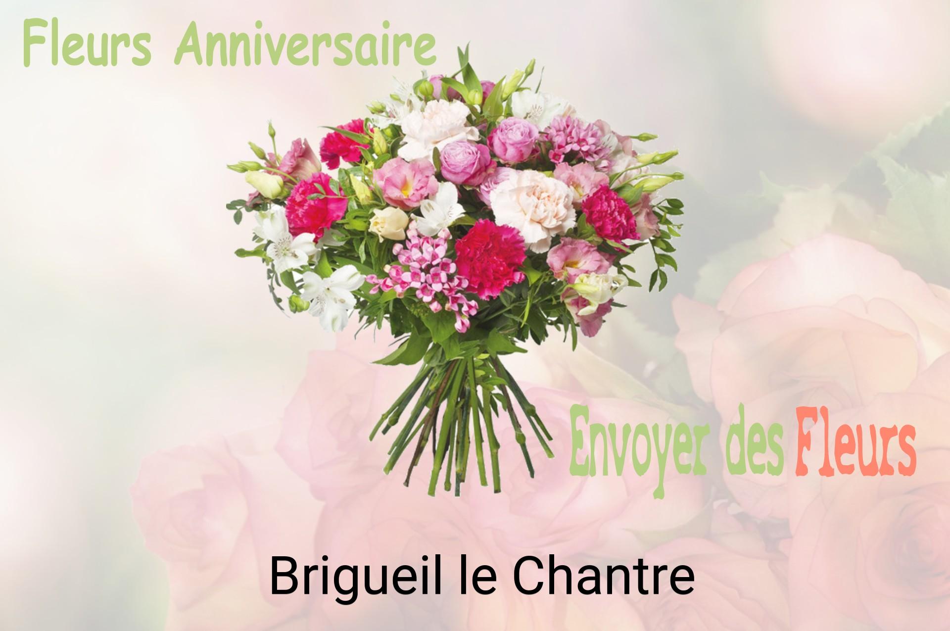 Bouquet de fleurs d’anniversaire livré à Brigueil-le-Chantre