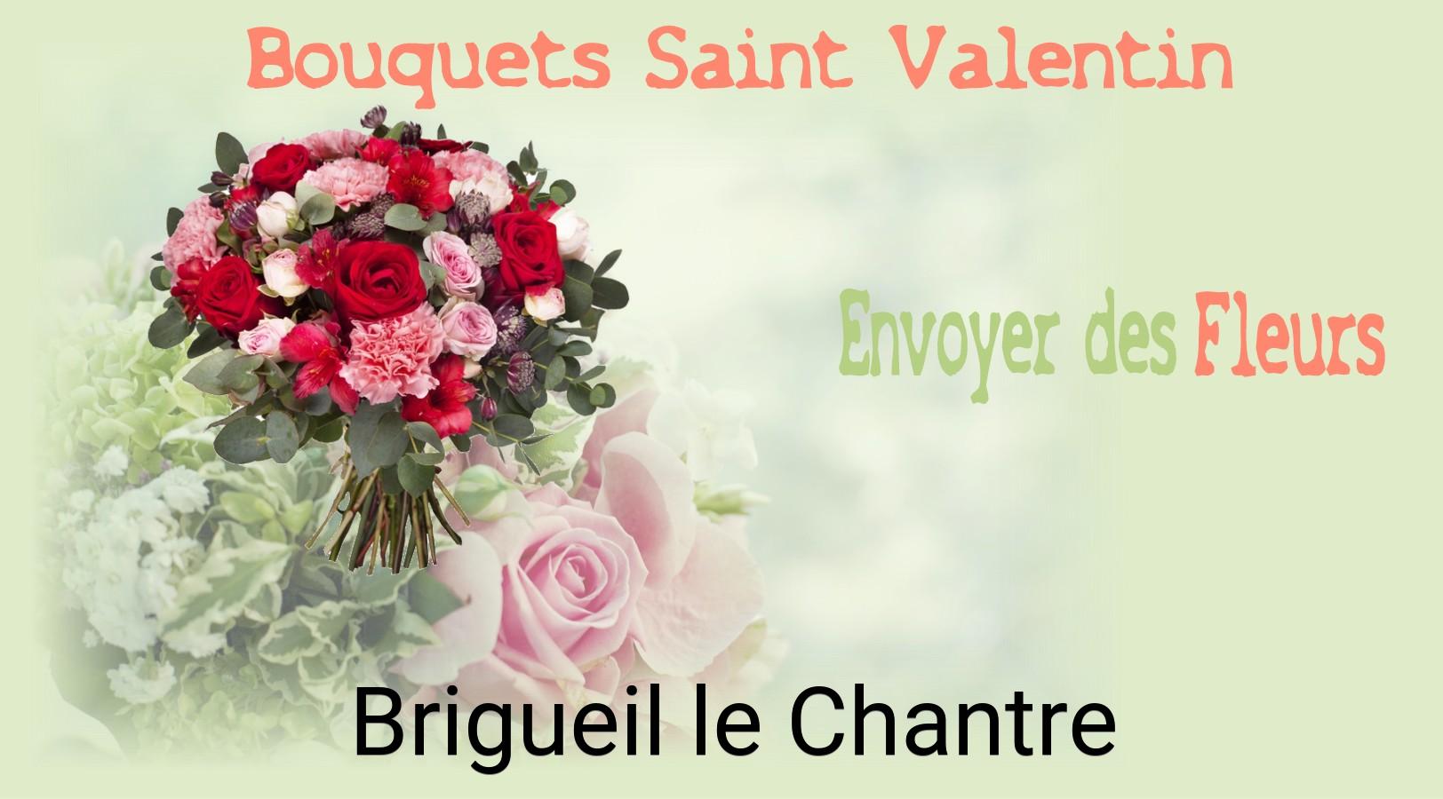 Roses de Saint-Valentin livrées à Brigueil-le-Chantre